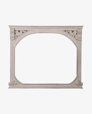 Hand Carved Mango Wood Mirror Frame | Decorative Wall Frame Without Mirror