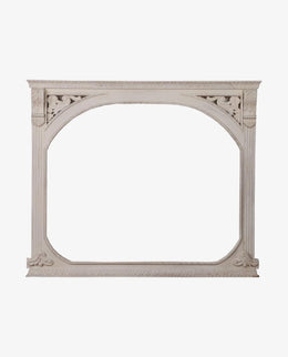 Hand Carved Mango Wood Mirror Frame | Decorative Wall Frame Without Mirror