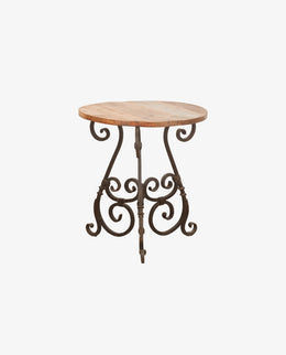 Metal and Reclaimed Table