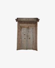 WOODEN OLD HEAVY DOOR