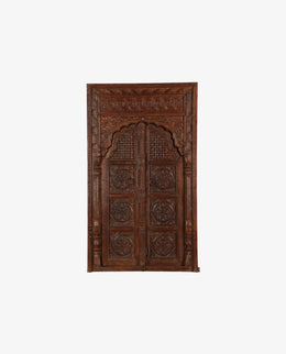 HANDCRAFTED WOODEN DOOR MADE FROM RECLAIMED WOOD