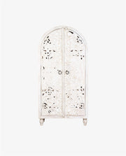 Handcrafted Mango Wood Dressing Table | Vanity Console with Mirror Frame and 3 Drawers