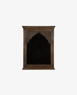 MANGO WOOD FRAME WITH MIRROR