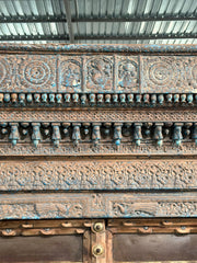 WOODEN OLD HEAVY DOOR